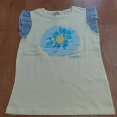 bobson 花柄 フリル袖 Tシャツ 130cmのサムネイル