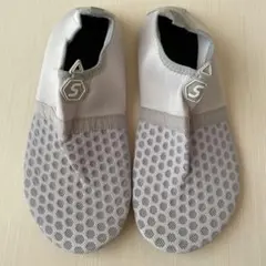 マリンシューズ ウォーターシューズ 水陸両用シューズ グレー 26.5〜27.5