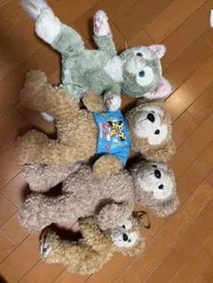 ディズニーぬいぐるみダッフィーシェリーメイジェラトーニ