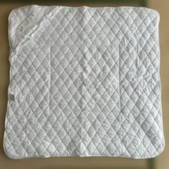 ホワイト キルティング ブランケット 80cm