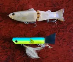 中古品　デプス　旧スライドスイマー250 人気色セット。 デプス スライドスイマー250 セット - メルカリ