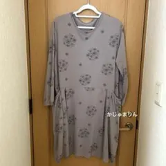 ★美品★ Cecile セシール ルームワンピース チュニック 3L グレーのサムネイル