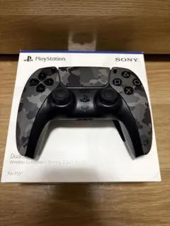 DualSense ワイヤレスコントローラー グレー カモフラージュ