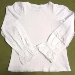 ZARA ホワイト 長袖カットソー 7サイズ