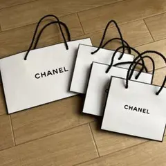 CHANEL ショップ袋　4枚セット
