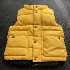 Baby GAP ダウンベスト　イエロー