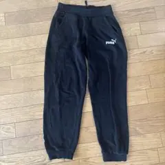 PUMA プーマ スウェットパンツ　150㎝　ブラック