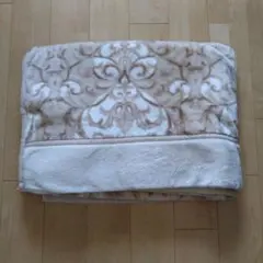 毛布　ベージュ