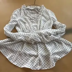 eimy istoire ドット柄ブラウス F