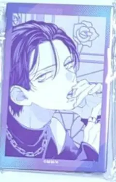 漫福ガチャ　春の嵐とモンスター　D賞缶バッジ　天峰栢　①