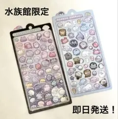 【国内正規品】水族館限定　ボンボンドロップシール　2種類セット