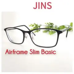 良品 JINS ジンズ Airframe Slim Basic メガネ 眼鏡