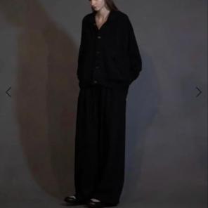 SOFT DENIM WIDE JACKET pants