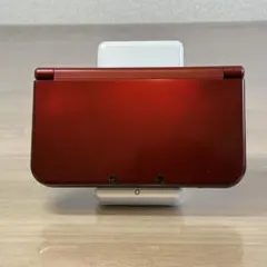 4-082【訳あり】Newニンテンドー3DS LL メタリックレッド 上下IPS