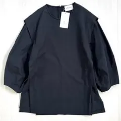 タグ付き 未使用品 ユナイテッドアローズ タック パフスリーブ ブラウス 黒