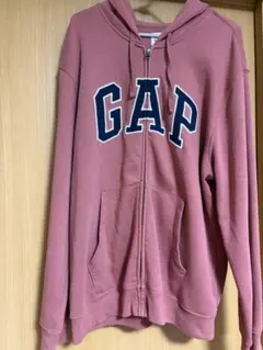 GAP 00s ビッグロゴ　パーカー　フーディ　Y2K ピンク 派手　春　通年 本日限定セール！！GAP パーカー ピンク y2k ロゴ ビッグロゴ フーディ