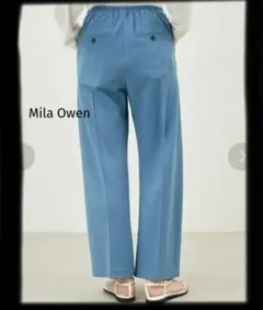 Mila Owen　デニムライクワイドイージーパンツ ¥11,000