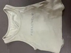 FEELCYCLE ベージュ　タンクトップ Sサイズ