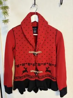 Ralph Lauren トナカイ柄カーディガン XL