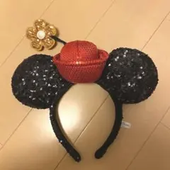 ミニーマウス クラシック ディズニーカチューシャ スパンコール