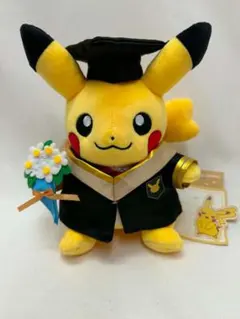 海外限定 ポケモン　卒業ピカチュウ　ストラップ　ぬいぐるみ 2点セット 海外限定 ポケモン 卒業ピカチュウ ストラップ ぬいぐるみ 2点セット