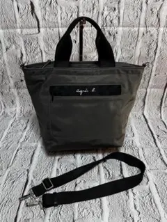 良品　agnes b.　2wayトートバッグ　ｗ1626-0113-①-④