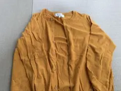 【美品】ROPE' PICNIC 長袖カーディガン 38サイズ マスタード