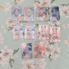 ホロライブ　ウエハース　まとめ売り　10枚