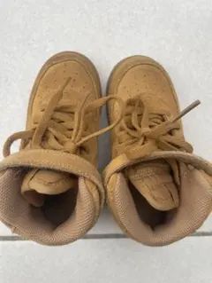 キッズ Nike ブラウン ハイカットスニーカー 15cm