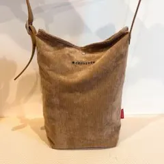 【美品】コンバースCONVERSEショルダーバッグ コーデュロイ