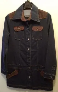 再値下】春秋冬 Lui Chantant デニムジャケット ロング （ほぼ未使用