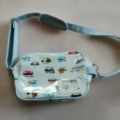 車両柄 登園用子ども用ショルダーバッグのサムネイル