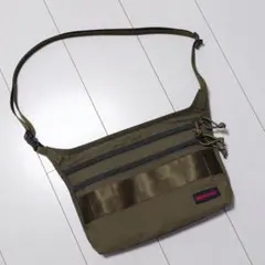 【中古品】BRIEFING ショルダーバッグ オリーブグリーン