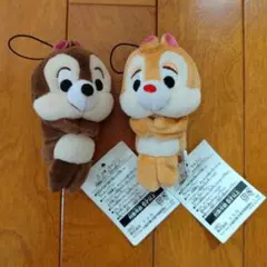 チップとデール　ぬいぐるみ　マスコット