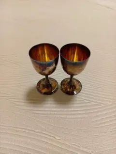 純銀　グラス　食器　ビィンテージのサムネイル