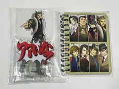 逆転検事 カプくじ 狼士龍 セリフ付きアクリルスタンド リングメモ帳 ノート