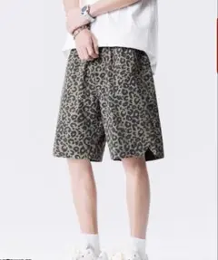 Stussy レオパード柄 ショートパンツ Mサイズ - メルカリ