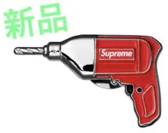 新品19ss Supreme Power Drill Pin ピンバッチ ピンズのサムネイル