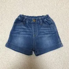 デニムショートパンツ　ブランシェス　90