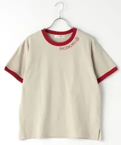 22SS INGEBORG インゲボルグ　メッセージリンガーＴシャツ　9号　M