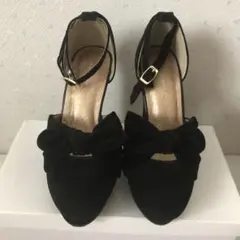リボン　ハイヒール　アンクルベルト