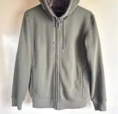 UNIQLO 裏ボアパーカー カーキ メンズS レディース