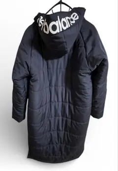 New Balance ベンチコート ネイビー ブラック