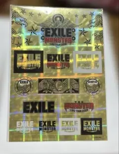 【新品未開封】 EXILE LIVE TOUR 2009 ステッカー シール
