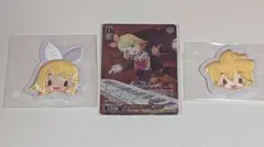 鏡音リン レンカード ワッペンシール セット