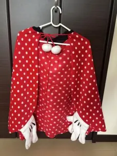 ディズニー フード付きブランケットポンチョ