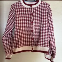 GRL セーター 千鳥格子