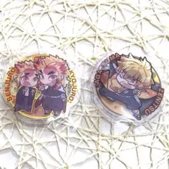 【匿名配送】　鬼滅の刃　ぴた！でふぉめ　煉獄杏寿郎　千寿郎　我妻善逸　2種セット