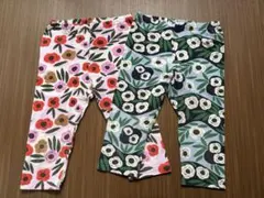 UNIQLO　マリメッコ レギンスパンツ 七分 2点セット 120cm