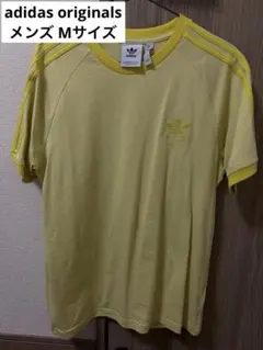 adidas イエロー Tシャツ Mサイズ